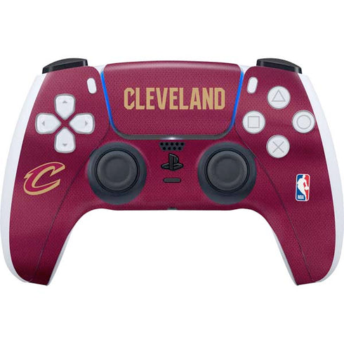 NBA Cleveland Cavaliers Jersey PS5 Controller Skin